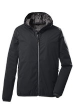Killtec Funktionsjacke KOS 60 mit Kapuze (2-Lagen-Jacken, PFC-frei, sehr leicht) schwarz Herren